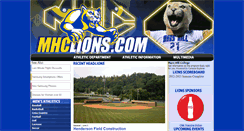 Desktop Screenshot of mhclions.com